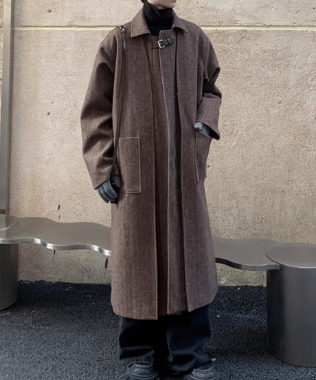 long woolblend chester coat　NL2081