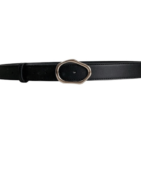 maison martin margiela organic buckle leather belt　NL2282
