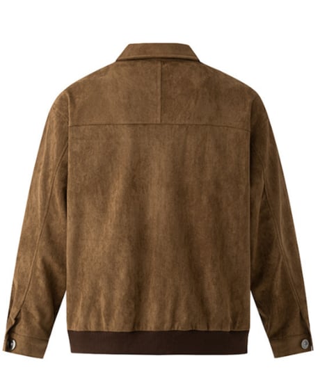 western faux suede bomber jacket　NL2174