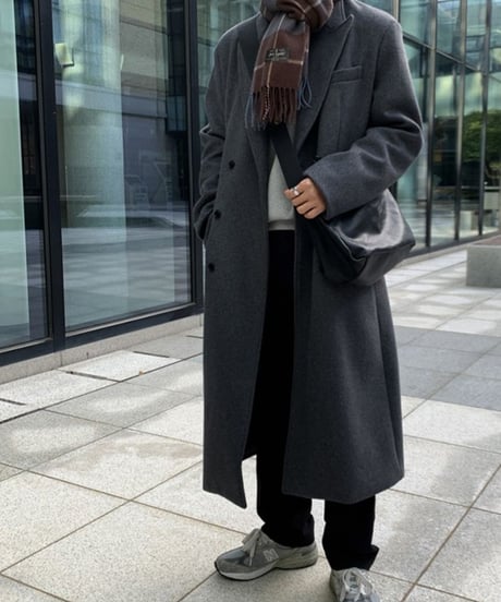 oversized wool long coat /3color　NL2107