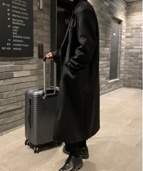 oversized wool long coat /3color　NL2107