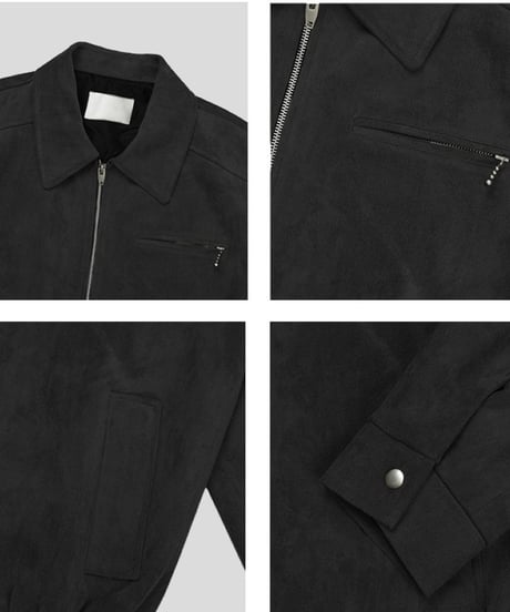 fake suede short blouson　NL2125