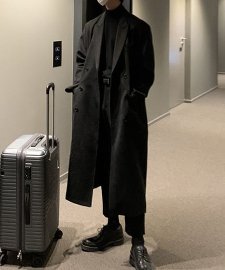 oversized wool long coat /3color　NL2107