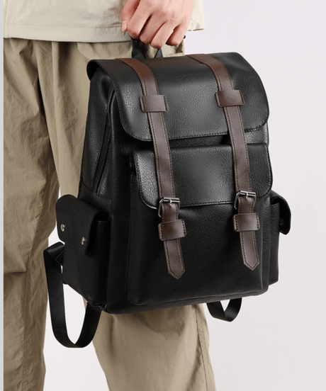 vintage leather backpack /2color　NL2278