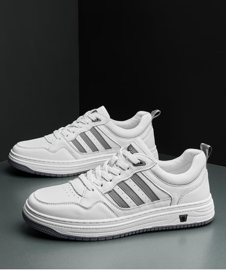 retro leather sneakers /2color　NL2362