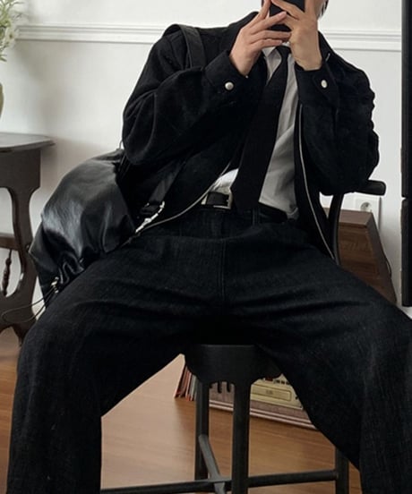 fake suede short blouson　NL2125