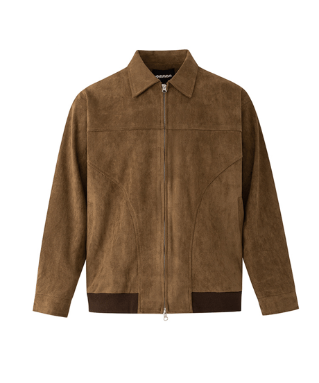 western faux suede bomber jacket　NL2174