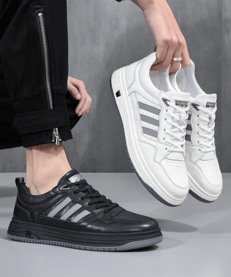 retro leather sneakers /2color　NL2362