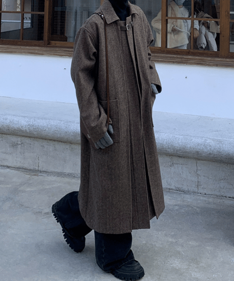 long woolblend chester coat　NL2081