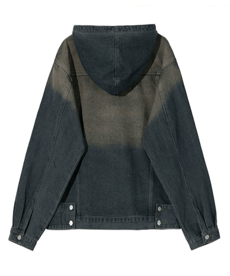 vintage wash oversized denim setup　NL2302
