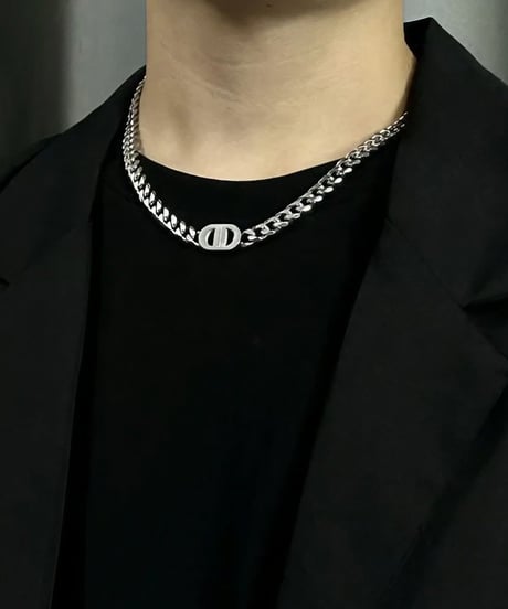 elegant cd chain link necklace　NL2230