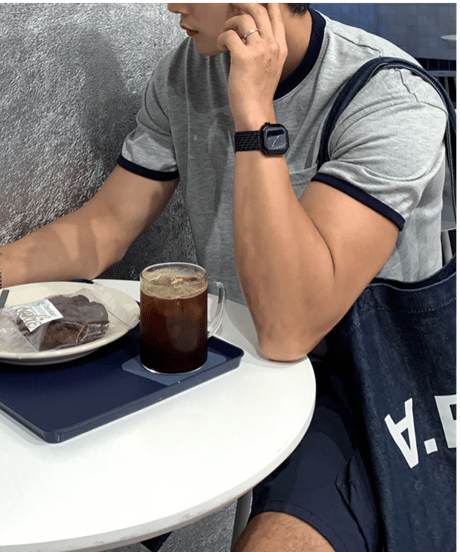retro ringer pocket tee　NL2330
