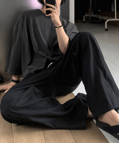 oversized drop shoulder t-shirt /2color　NL2332