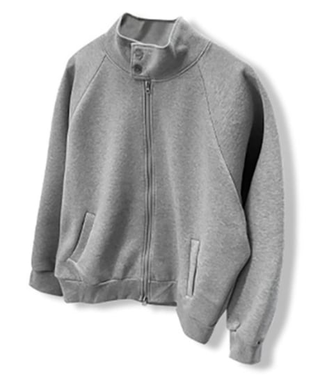 oversized raglan double zip jacket /2color　NL2139