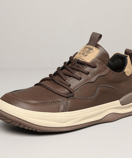 leather sneakers /2color　NL2361