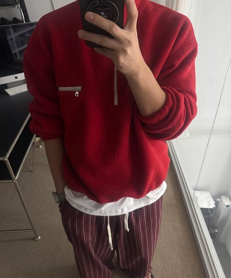 half zip sherpafleec pullover /6color　NL2092