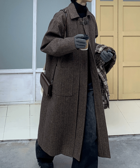 long woolblend chester coat　NL2081