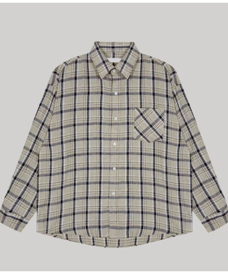 relaxed classic check shirt　NL2312