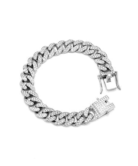 iced out cuban link jewelry　NL2250