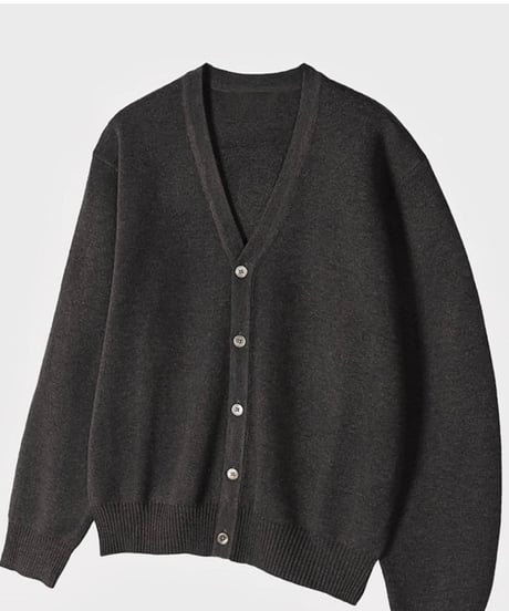 relaxed v neck knit cardigan /3color　NL2343
