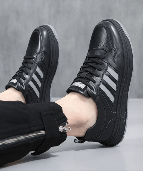retro leather sneakers /2color　NL2362