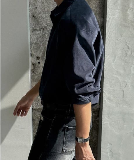 classic cotton relaxed shirt　NL2315