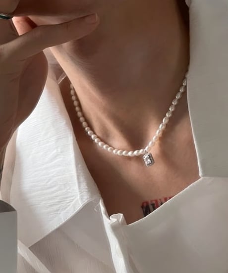 sterling silver necklace　NL2001