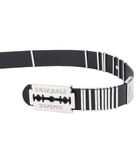 razor blade buckle belt　NL2005
