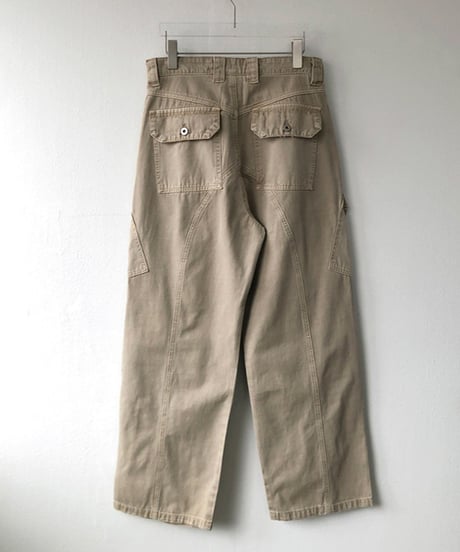 loose wide baggy cargo pants /2color　NL2352