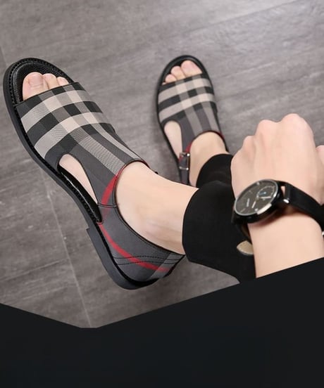 roman style strap sandals /3color　NL2367