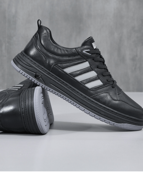 retro leather sneakers /2color　NL2362