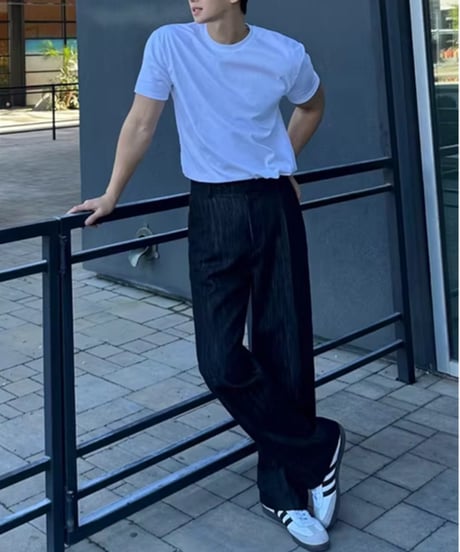 premium basic slim fit tee / 3color　NL2404