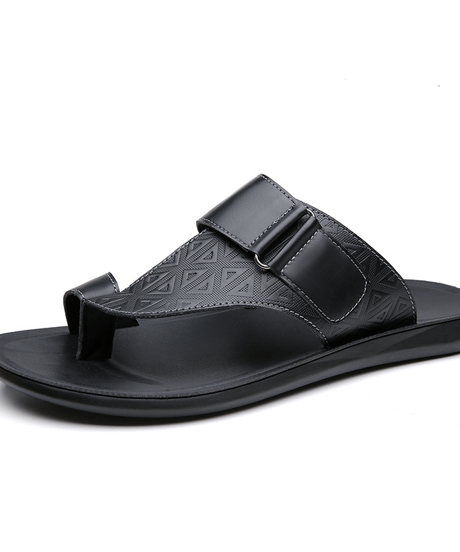 men's geometric strap sandals/3color　NL2379