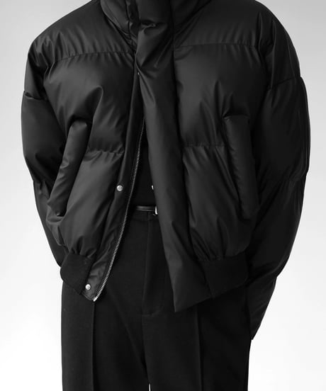 short stand collar puffer jacket/3color　NL2076
