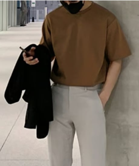 relax fit crew neck color tee /8color　NL2325
