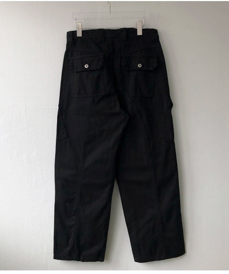 loose wide baggy cargo pants /2color　NL2352