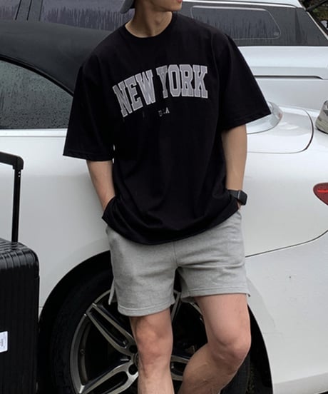 new york city varsity graphic tee /2color　NL2145