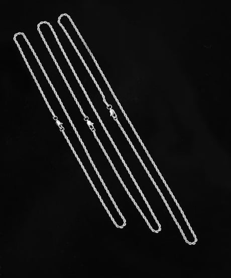 twist rope chain necklace　NL2207