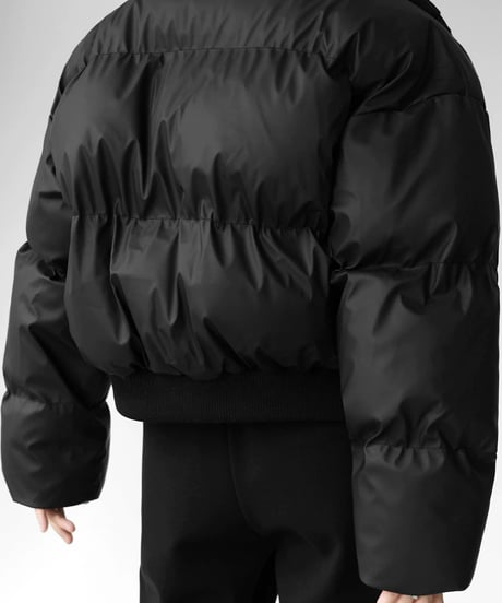 short stand collar puffer jacket/3color　NL2076