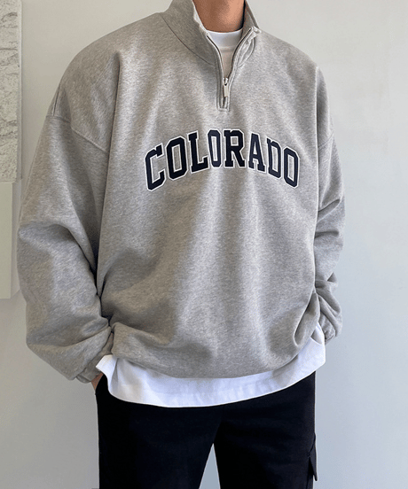 colorado collegiate half-zip sweatshirt /2color　NL2168