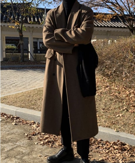 oversized wool long coat /3color　NL2107