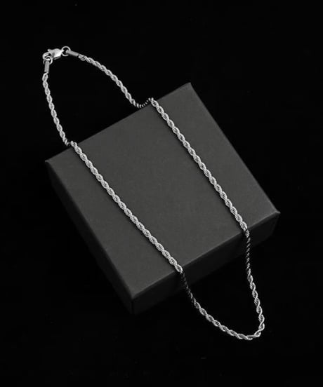 twist rope chain necklace　NL2207