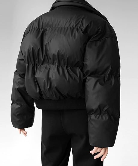 short stand collar puffer jacket/3color　NL2076