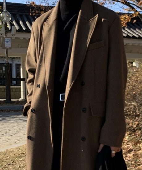 oversized wool long coat /3color　NL2107