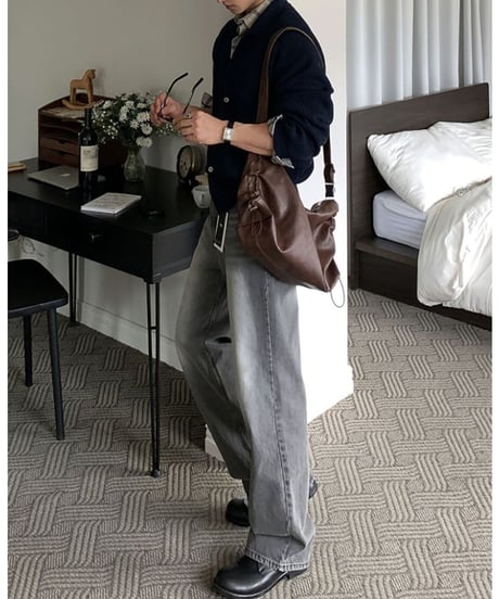 relaxed classic check shirt　NL2312