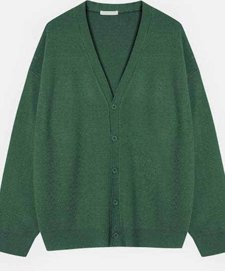 oversized knit cardigan mens /2color　NL2113