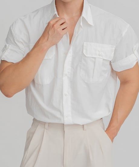 short sleeve utility shirt　NL2153