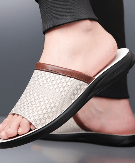 weave pattern casual slides /3color　NL2388