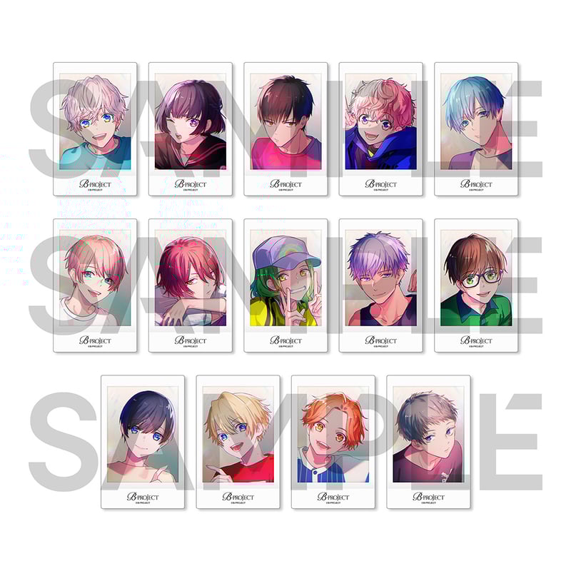 トレーディングチェキ™ 10Frame ver. | B-PROJECT10周年記念