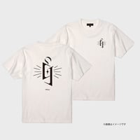 9Lana 1st ロゴデザインTシャツ／オフホワイト